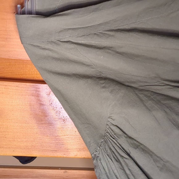 COTTON GINNY* organic cotton v neck peasant sleeve boho hippy chic tunic blouse - Picture 8 of 17